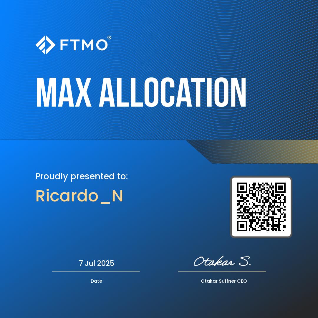 FTMO max allocation proof